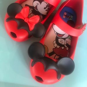Mini Melissa Mickey & Minnie shoes